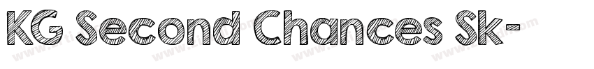 KG Second Chances Sk字体转换